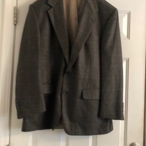 Bill Blass Black and Beige Blazer